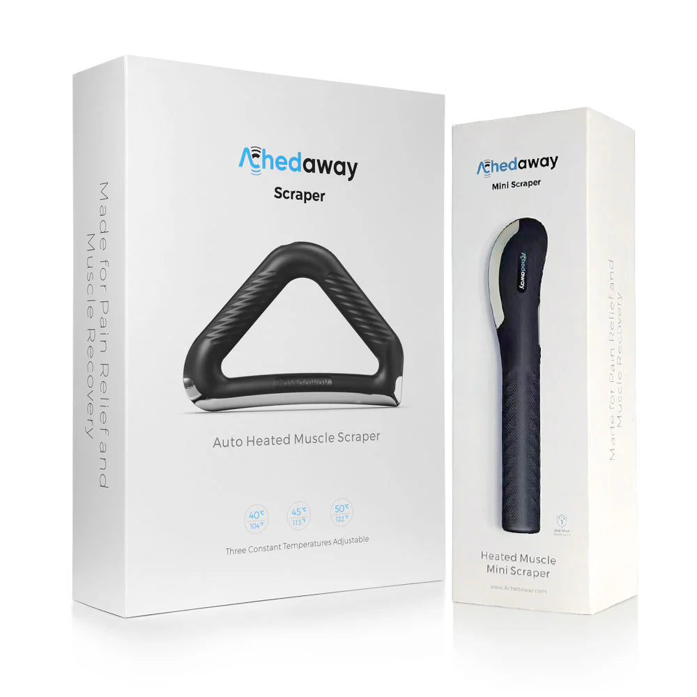 Achedaway Mini Scraper- Ергон за дълбок масаж с нагряване и вибрации