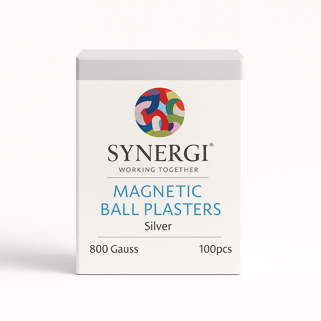 Synergi Семена за уши, сребърни, 100 броя