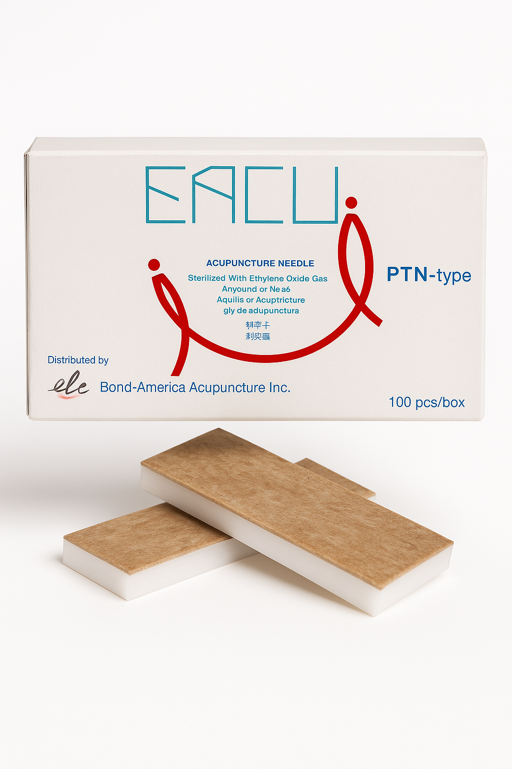 EACU Type press needle - игли за аурикулотерапия, 100 броя