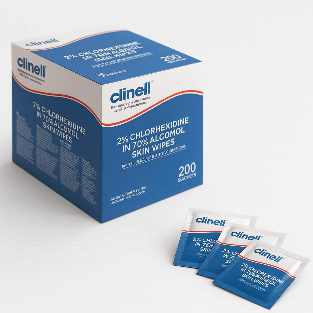 Clinell почистващи кърпички - 200 броя