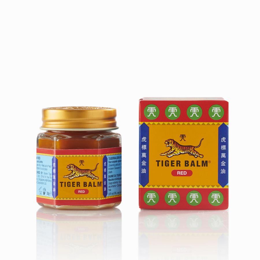 Tiger Balm, червен, затоплящ, 19 гр.